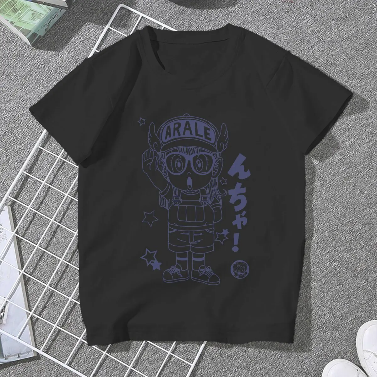 Respect Women Clothing Dr. Slump Graphic Female Tshirts Vintage Gothic Loose Tops Tee Kawaii Girls Streetwear