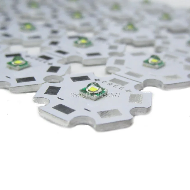 50PCS XPE XP-E 3535 LED 3W Cold White Warm White Red Green Blue UV High Power LED Emitter Diode With 16mm 20mm PCB for DIY
