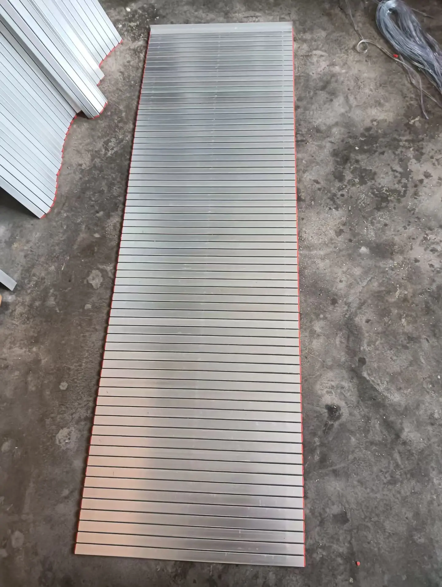 Aluminium Rolling  curtain cover 400 mm width x 800 mm long