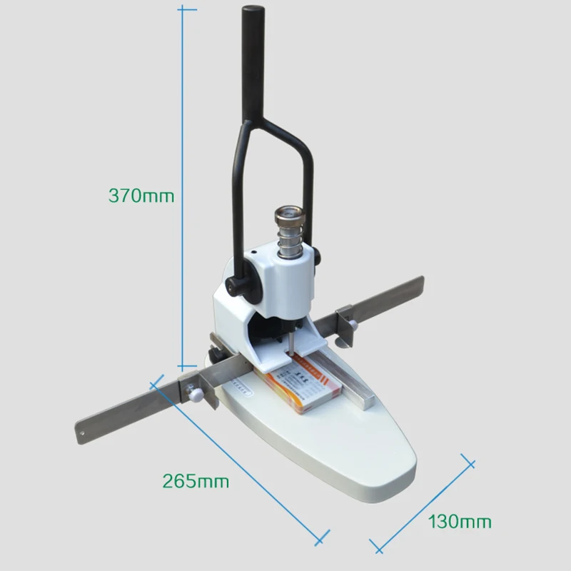 T-30 Heavy Duty Punch Machine Manual  Paper Book Album Binding Machine Business Card Round Punch Drill Bit Type Optional