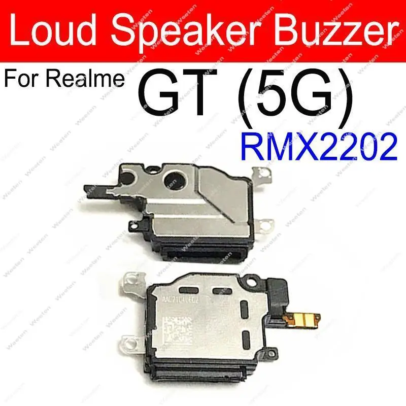 Loud Speaker Buzzer For Realme GT Neo 2 2T 3 3T GT 2 Pro GT Master 5G Inner Speaker Sound Bottom Buzzer Parts