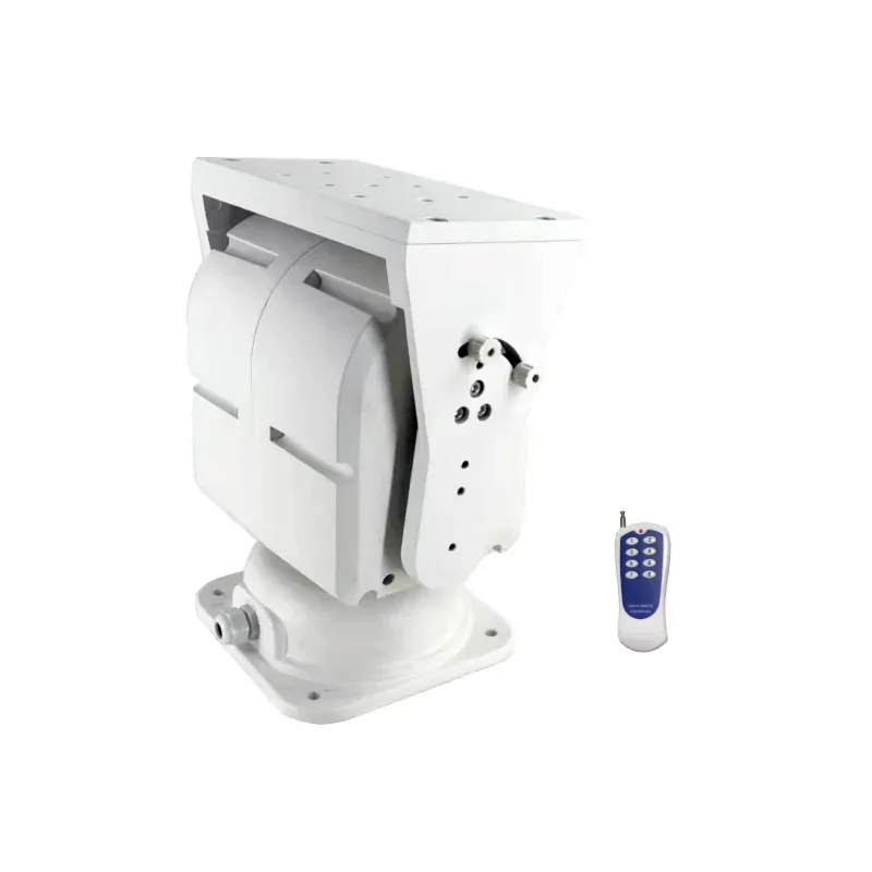 

360 Horizontal Rotation Stepper Motor Motorized Pan And Tilt System With Remote Control