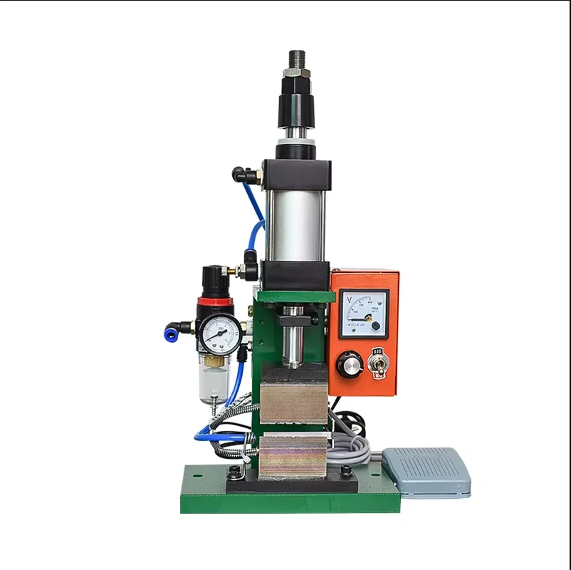 Pneumatic Heat Stripping Machine Nylon Data Cable Peeling Machine Nylon Braided Mesh Shielded Wire Vertical Hot Stripper