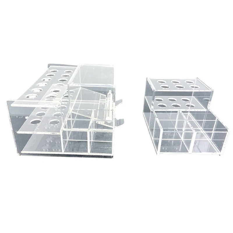 Adjustable Acrylic Resin Stand Practical Storage Rack Box for Dental Professionals and Home Use Resin Molds