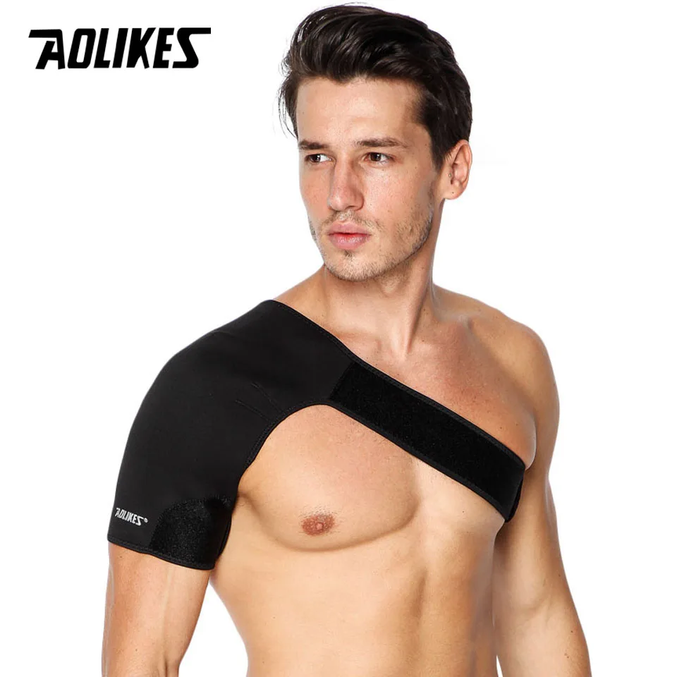 AOLIKES 1PCS Shoulder Support Brace Shoulder Injury Posture Corrector Fitness Sport Health Care Protector