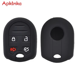 APKTNKA Car Key Case For Ford Edge Escape Expedition Explorer Flex Focus Freestyle Mustang Taurus Cover Remote Fob Shell