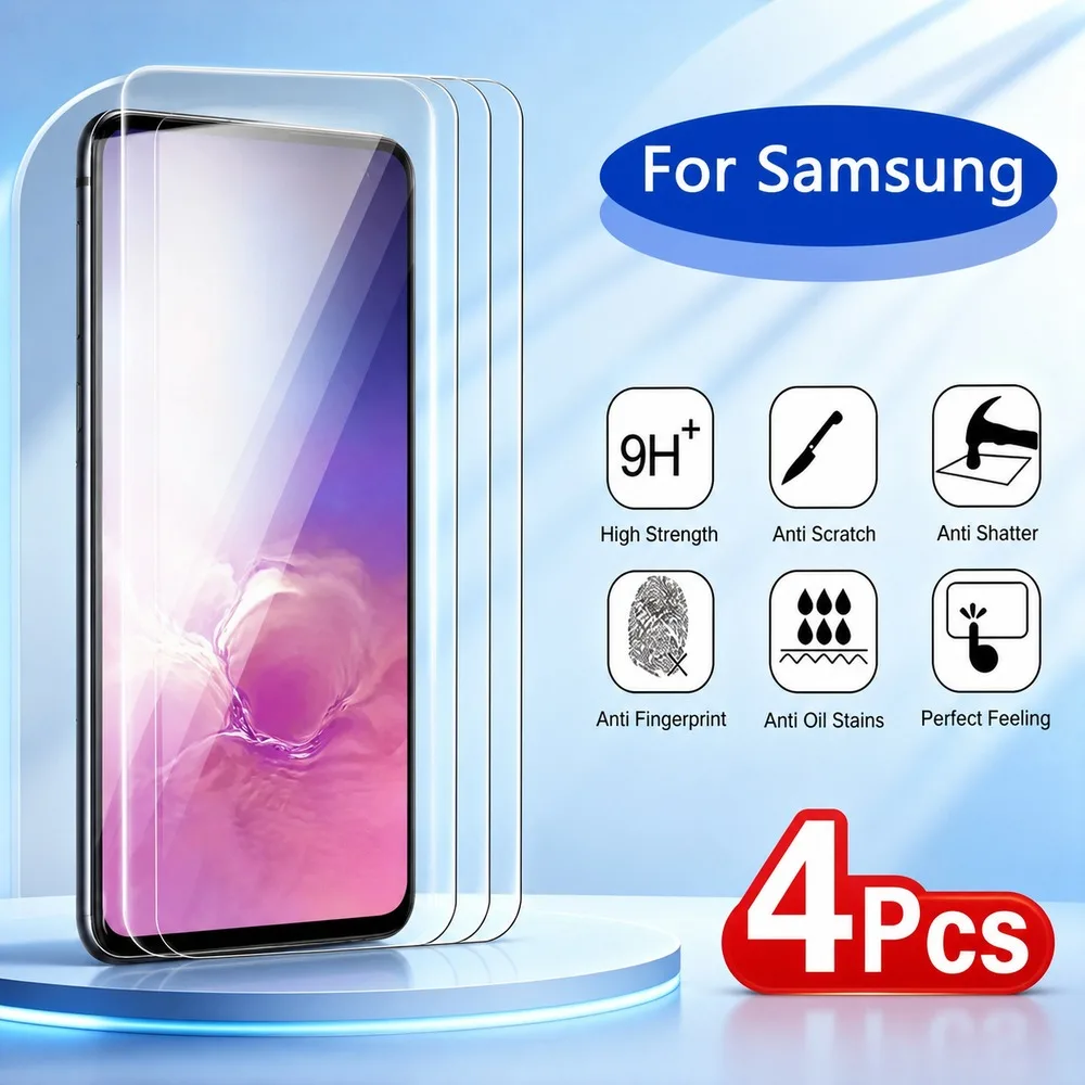 4+1PCS Tempered Glass For Samsung Galaxy S26 Ultra S26+ S26 Camera Lens Screen Protector For Samsung Galaxy S26 FE S25 Ultra HD