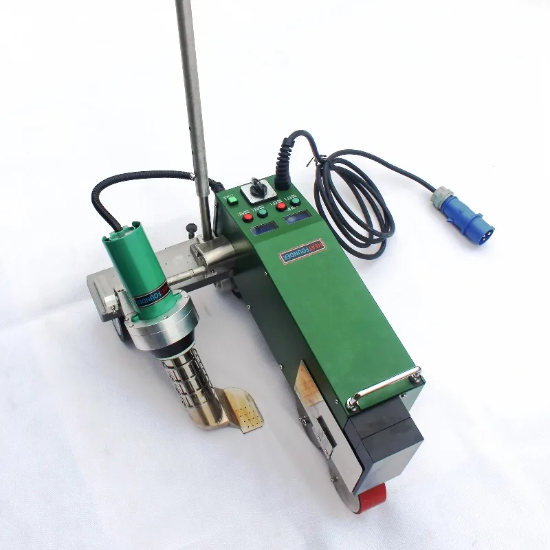 High Frequency PVC Fabric Welding  Automatic Banner Tarpaulin Welder for TPO PVC Waterproof Membrane Seam Processing