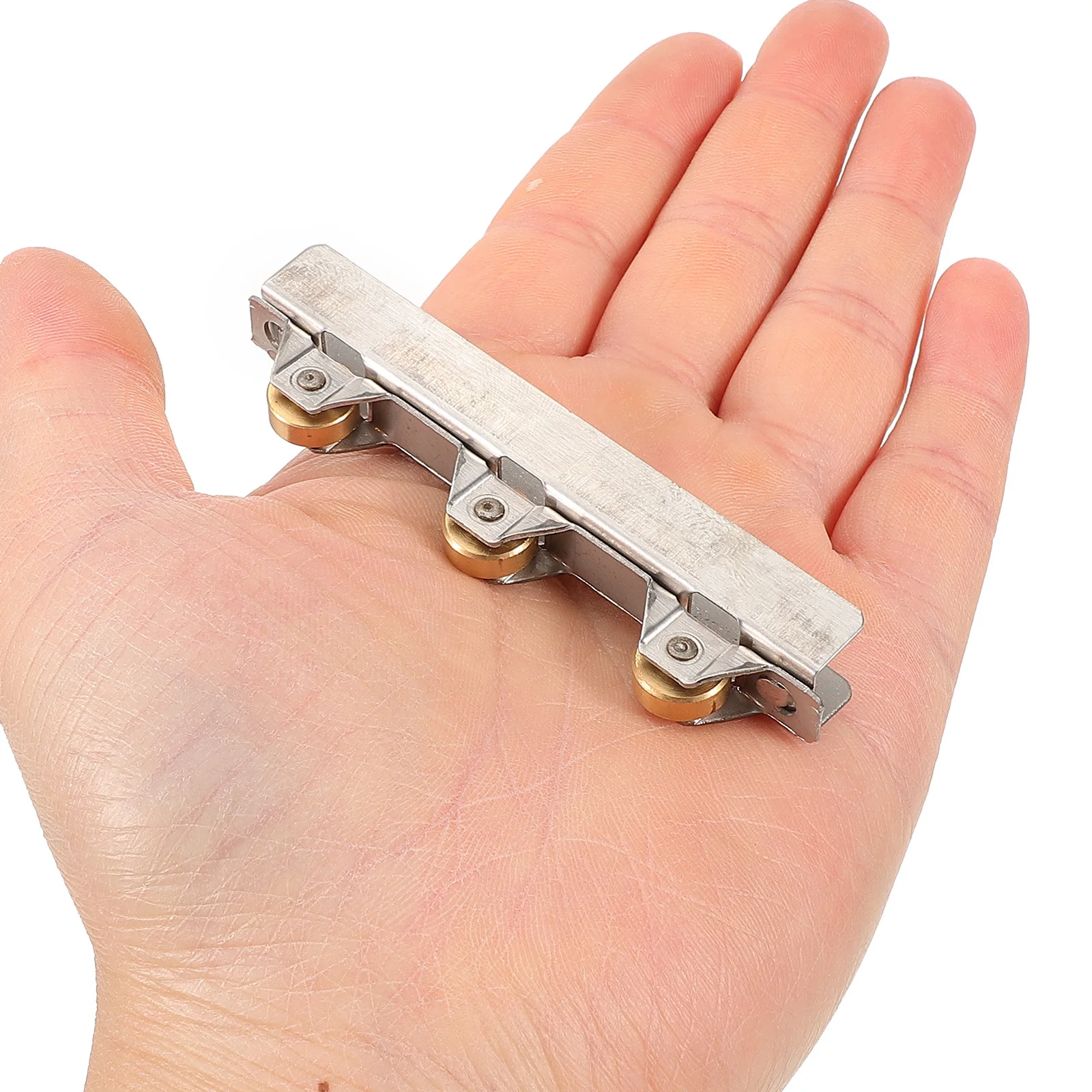 

Glass Door Pulley Roller Stable Metal Sliding Door Track Wheel Suitable for Windows Doors Durable Replacement Part