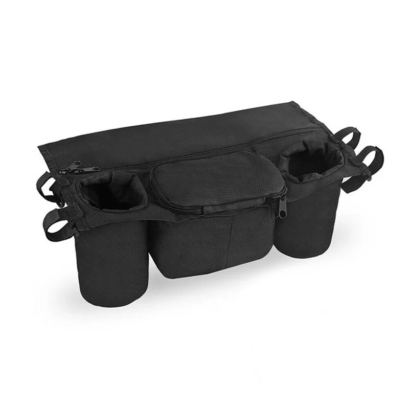 

FBIL-2X Pram Baby Holder Storage Cup Pushchair Bottle Stroller Buggy Bag Organizer