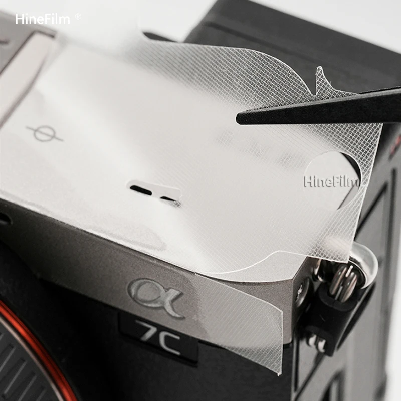 Hinefilm Skin for A7CII A7CR Camera Transparent Sticker A7C2 Clear Camera Skin For Sony A7C II A7CR Wrap Cover A7CM2 Sticker - Image 2