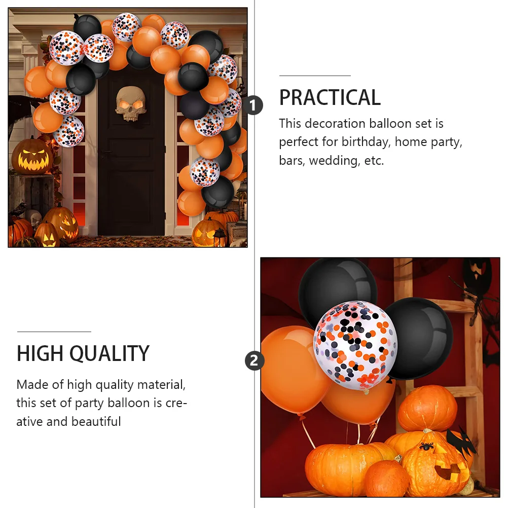 

15 Pcs Party Decoration Balloons Halloween nament Excellent Latex Safe Birthday Home Wedding Bars Indoor Outdoor Festive