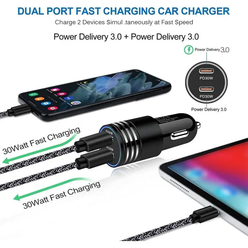 Car Charger Compatible Safety Low Temperature High Quality Efficient Intelligent Low Temperature Charger Environmental Friendly