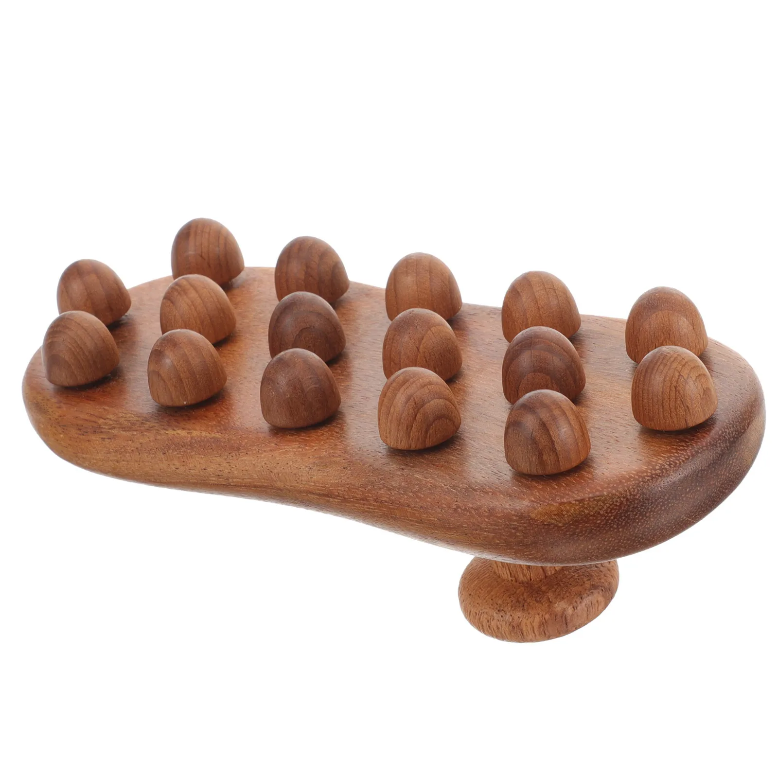 

Деревянная массажная щетка, ручной массажер для тела для шеи, спины, ног, рук, ролик для глубоких тканей, акупунктурных точек, улучшающий кровообращение