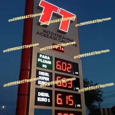 NEW KS 18inch 8.8.8 High Quality Single Color Outdoor Led Gas Price Display