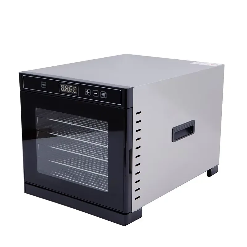 Stainless Steel Food Dehydrator Machine for Fruit Vegetable Meat 110V 220V Household Electric Dryer Small Capacity Air Drying