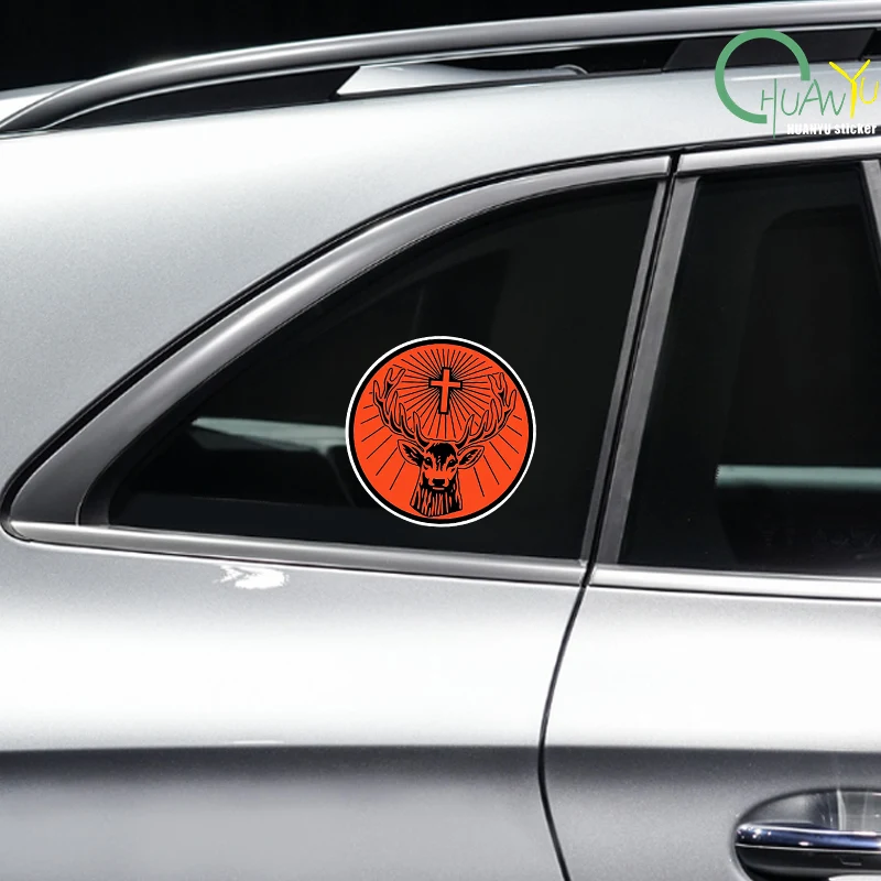 15cm x 15cm Jager Liqueur Sticker Decal Alcohol Bar Wall Car Sticker for Window Bumper Camping Vinyl Decal