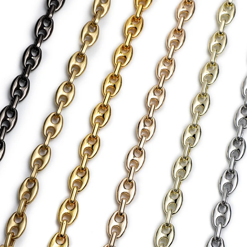 42cm Bag Strap Replacement Underarm Crossbody Shoulder H Handbag Strap Extension Chains Metal Bag Chains Accessories