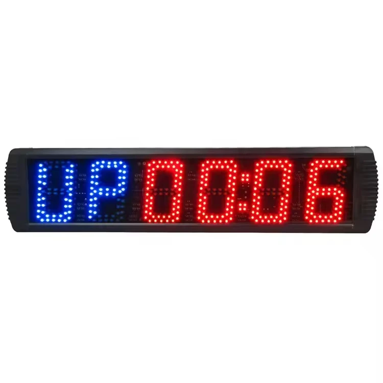 YZ 5 pollici palestra intervallo allenamento conto alla rovescia e su cronometro cicalino regolabile volume timer digitale per fitness timer sportivo all'aria aperta