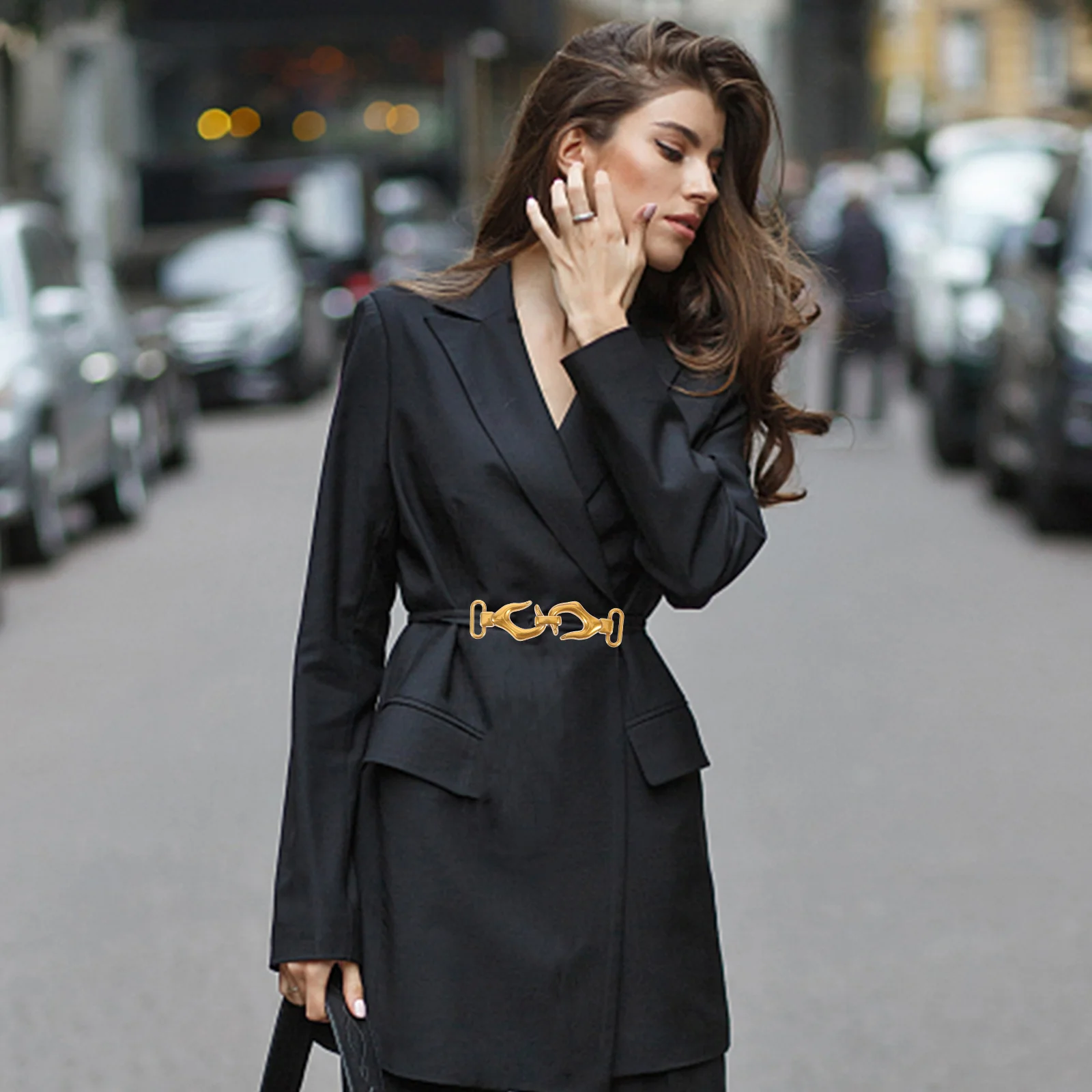 Metal Toggle Buckle Lightweight Durable Coat Closure Clip For Cardigan Cape Shawl Wind Coat Sweater Poncho Clothing Accessories