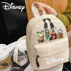 2024 Disney The Nightmare Before Christmas Jack Sally Women's Mini Backpack Cute Popular Cool Bags Teen Girls Fashion Backpacks