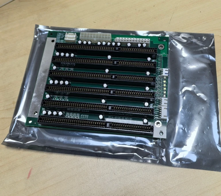 For PCA-6106-B ICA-6106 6 Slot, AT/ATX Interface ISA Slot Board, Industrial Control Baseplate