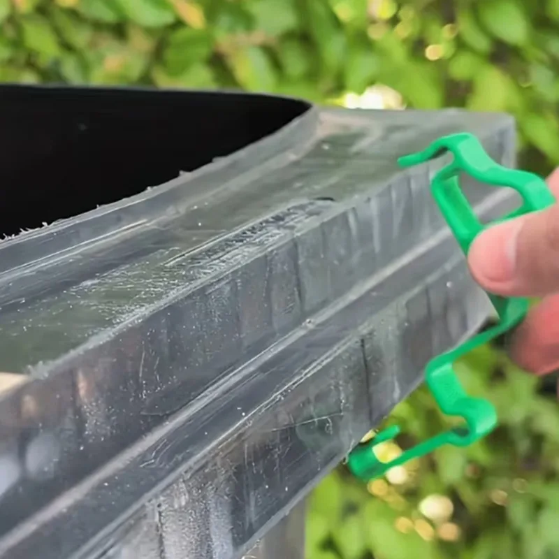 4/8pcs Trash Bin Ventilation Clip | Anti-Pest, Anti-Odor, Im
