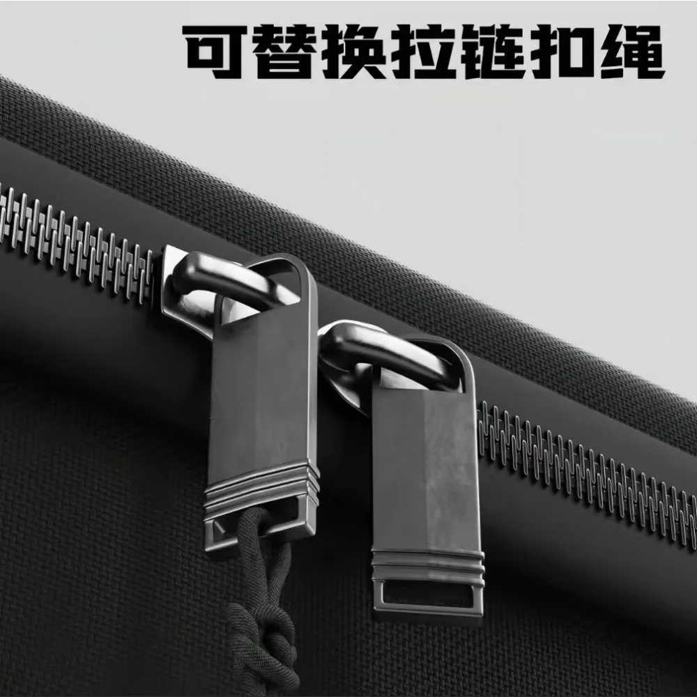 Wooting60 Keyboard Bag 303x7x120mm Magnetic Axis DIY Nameplate Ribbon Mouse TAKA Keyboard Storage Box Black Keyboard Dust Bag