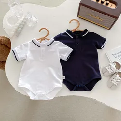 Summer Boys' Bodysuit Jumpsuit Style Baby Clothing 0-24 Months