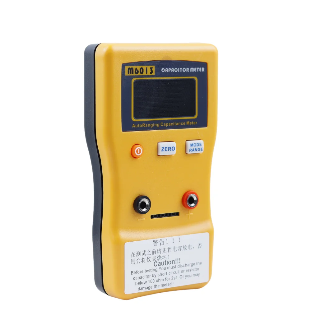 Handheld automatic range digital capacitance meter M6013 high-precision digital display capacitance tester