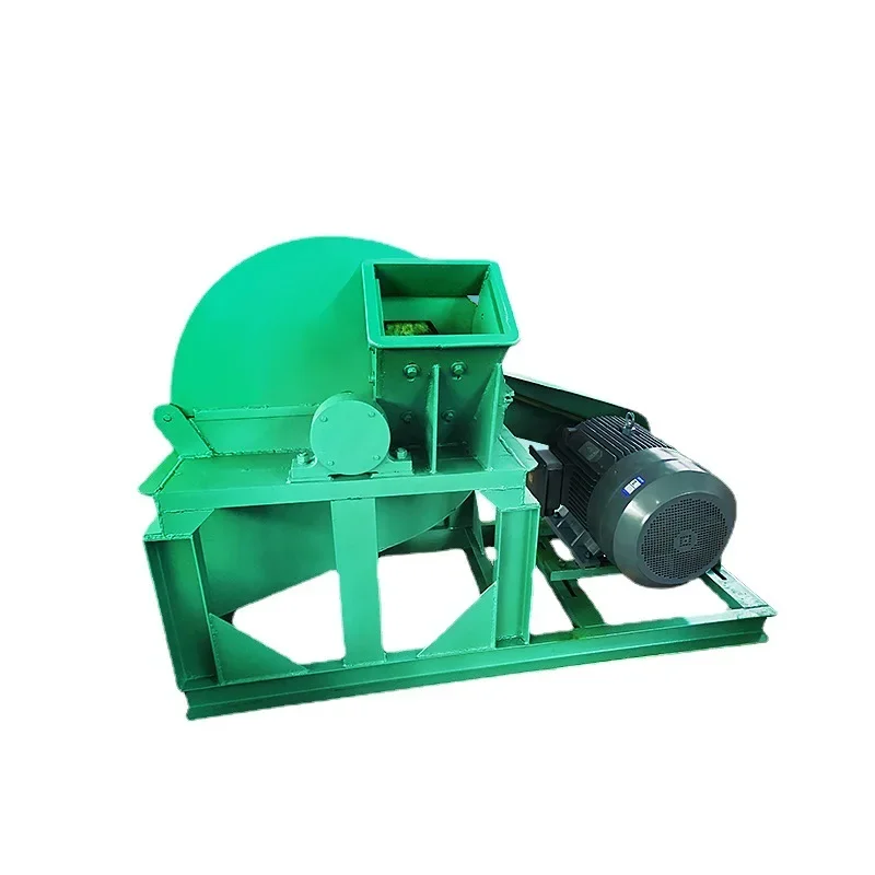 KESEN Factory Price Rapid Crushing Crusher With Different Sieve Mesh Square Mouth Large Diameter Sawdust Wood Crusher