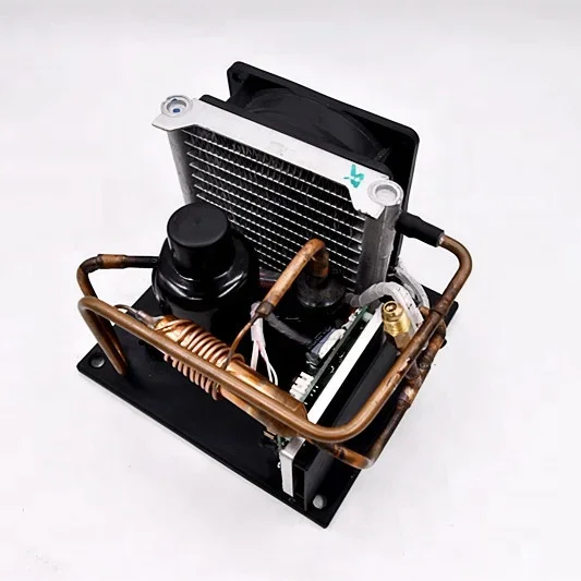 dc 12v 24v mini  refrigeration condensing  unit  for micro cooling device