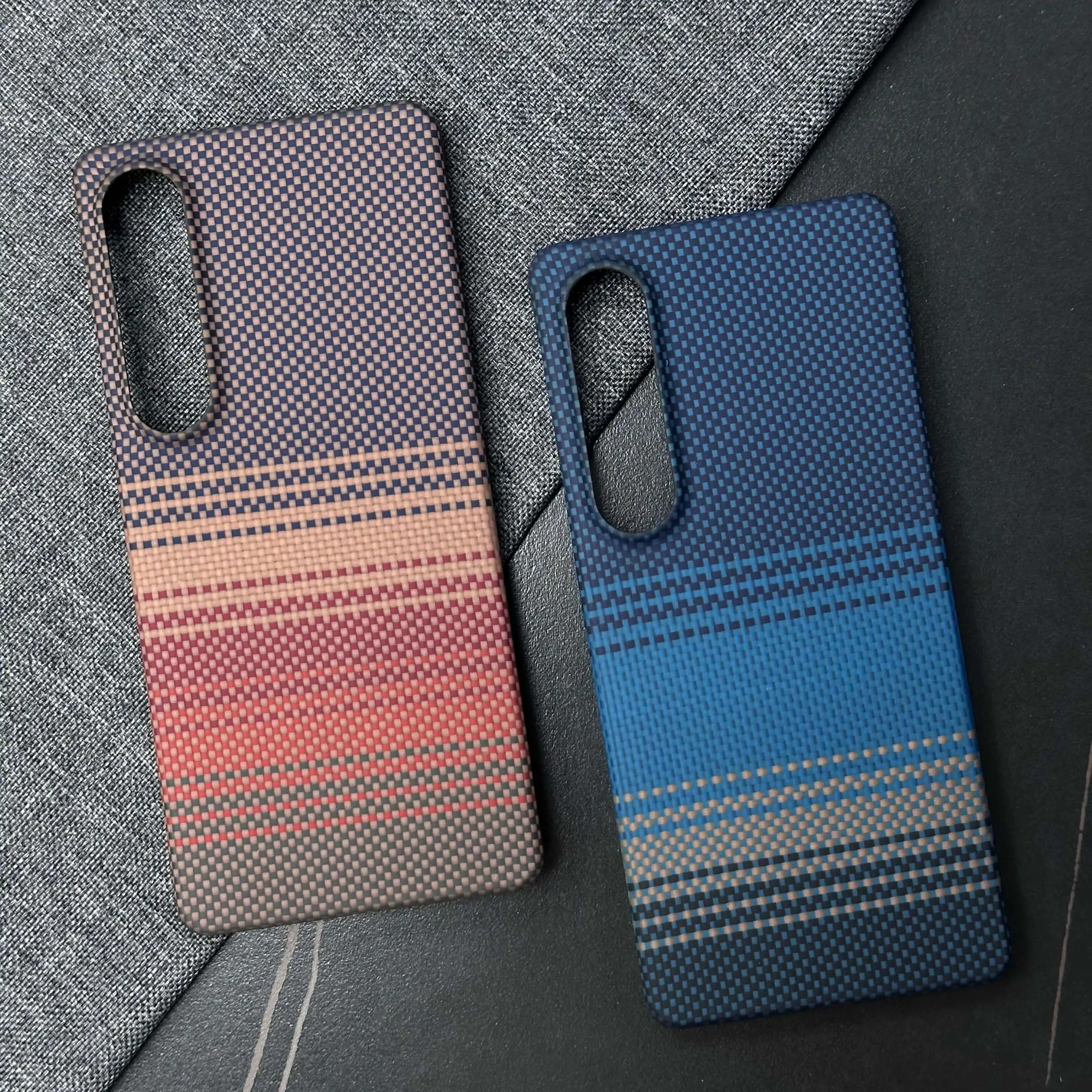 For Sony Xperia 1 VII 600D Kevlar Aramid Fiber Case Magnetic Magsafe Cover Ultra Thin Premium Shockproof Phone Case