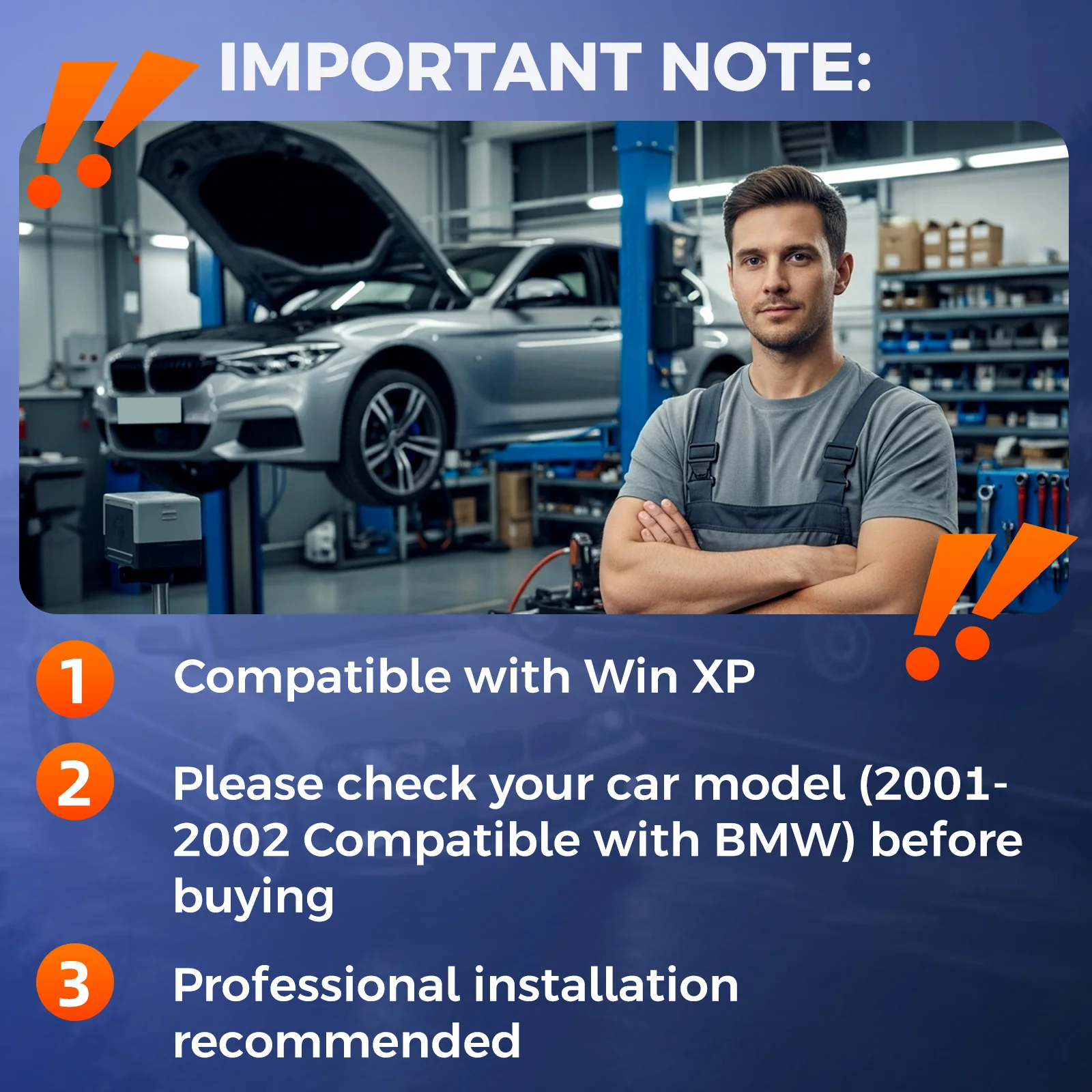 Suitable For BMW 3 Series E36 E46 5 Series E39 7 Series E38 2001-2002  Scanner V1.4.0 Diagnostic Tool Windows XP