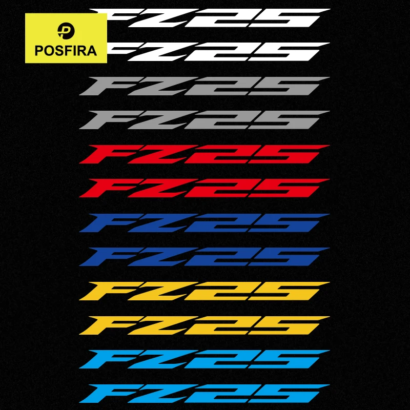 

Виниловые наклейки на мотоцикл для Yamaha FZ25, аксессуары FZ 25 2018-2025 2024 2023 2022 2021, водонепроницаемая наклейка на мотоцикл