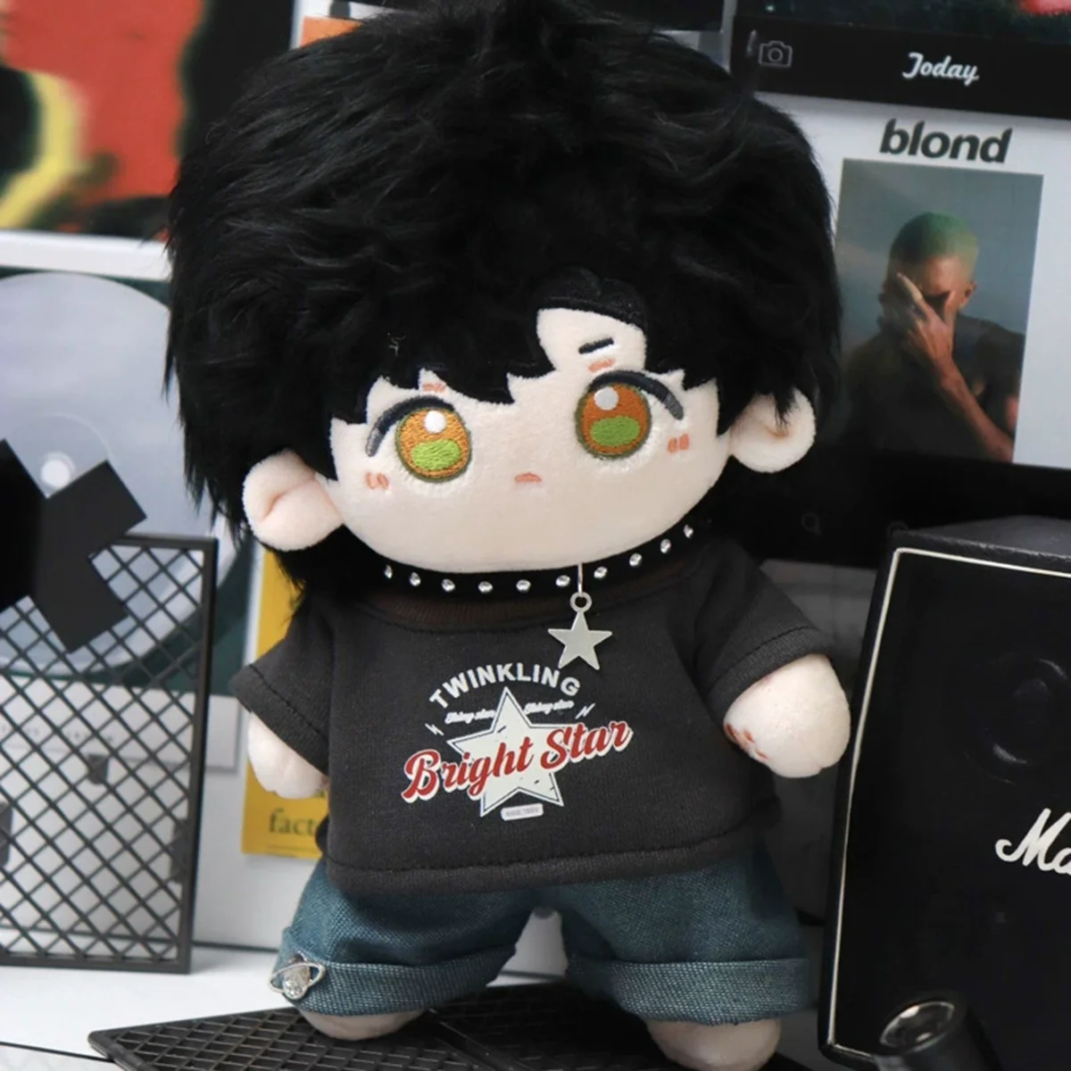 Simpatici mini vestiti per bambole in peluche accessori per labubu idol V1 V2 accessori per vestiti fai da te regalo di abbigliamento