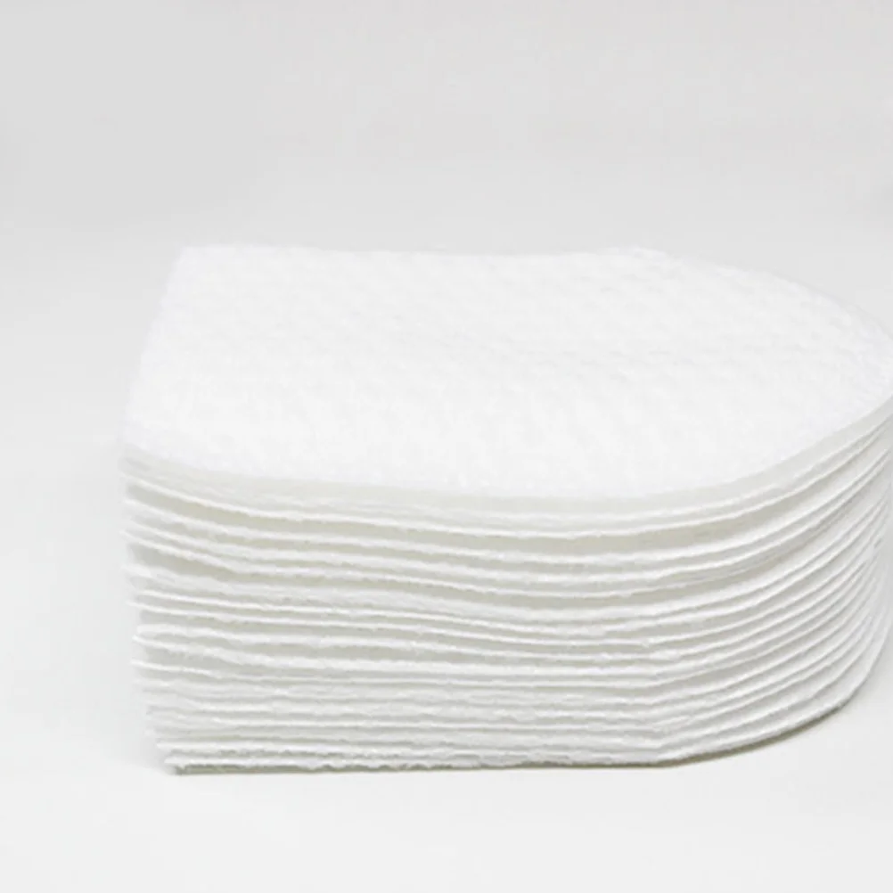 240 Uds almohadillas de algodón para maquillaje almohadillas de algodón faciales de bolsillo en forma de U para eliminación de maquillaje facial almohadilla para el cuidado de la piel para mujeres