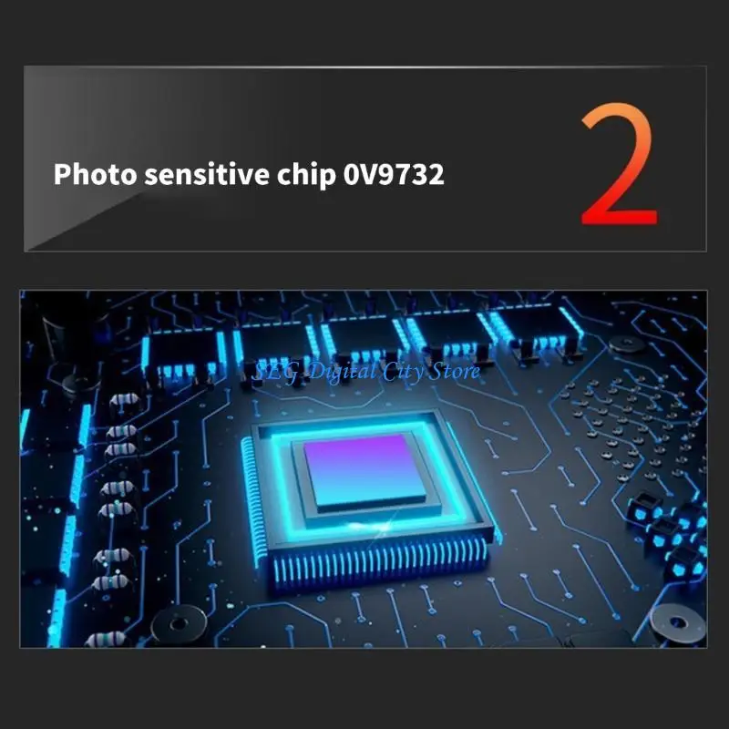 

U75B 3PCS OV9732 Модули камеры 1MP 720p шириной 100 градусов USB -порт подходит для различных приложений