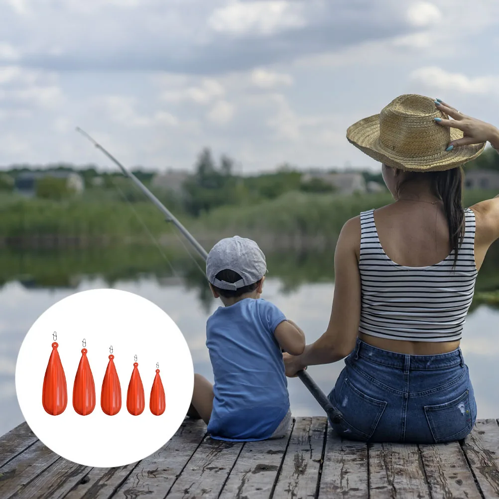 

5pcs Fishing Practice Plug PVC Casting Lures Kit Bass Bait Tackle Wear Resistant Kids Outdoor Daily Use Replaceable Small