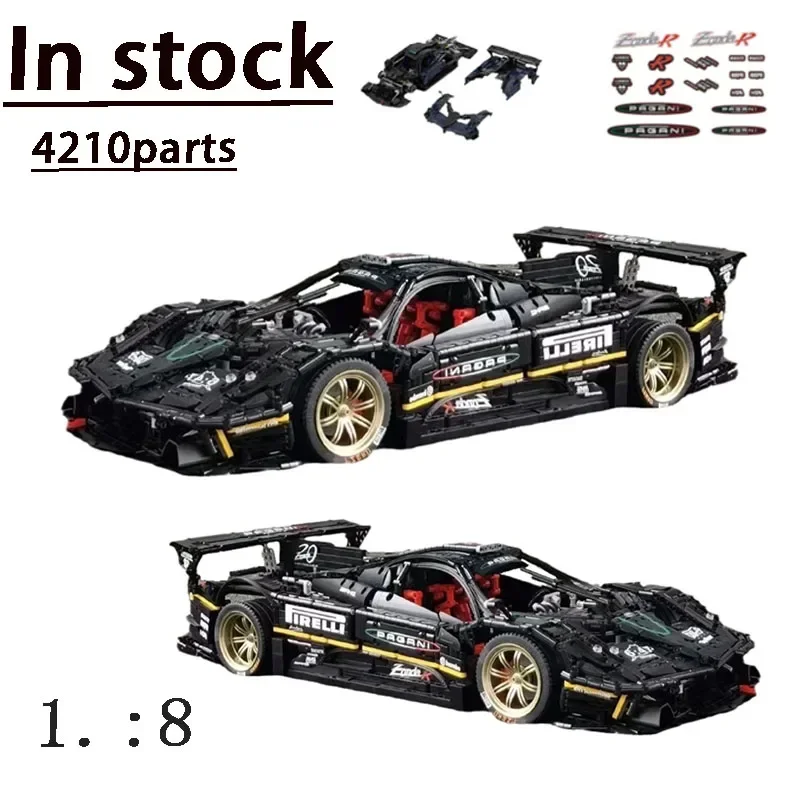 

MOC-73 Supercar Track Edition Racing Group Puzzle Model Toy Modified Splicing Building Block 4210pcs Kids Birthday Gift Toys