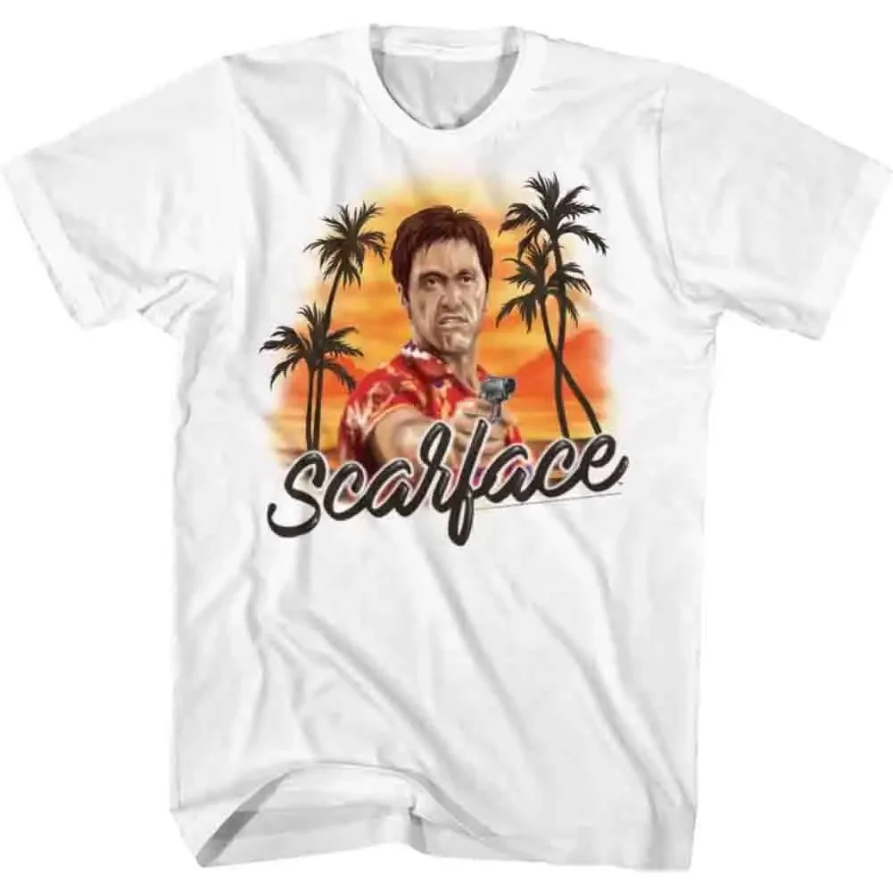 Scarface Airbrush Movie T Shirt