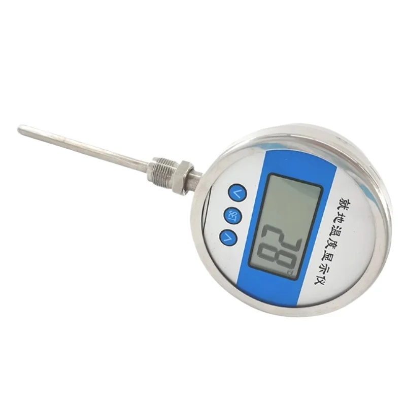 Sonde d'alimentation à batterie ss304, contrôle de la température, affichage numérique, thermomètre 100mm 200mm 300mm