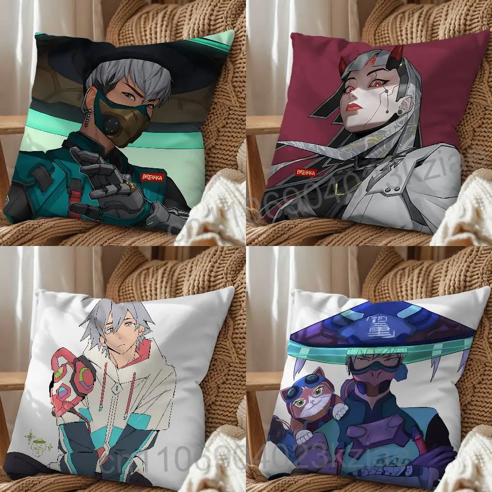 OW3 game Mizuki Shion Overwatch room decor para regalar pillow cover living room sofa cushion cover bedroom room bed