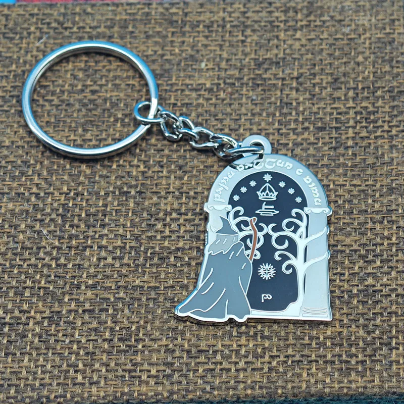 خواتم الفيلم نفس سلسلة المفاتيح المينا سلسلة الأفلام رائعة كيرينغ حقيبة الظهر مجوهرات اكسسوارات هدية عيد ميلاد للأصدقاء