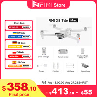 NEWEST FIMI X8 TELE MAX Drones 4K Professional HDR 48MP 3-Axis Gimbal Camera Drones GPS 20KM RC Quadcopter 2025