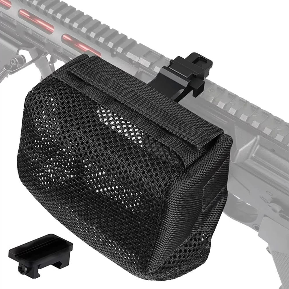 Tactical Quick Release Shell Catcher Cartridge Mesh Detachable Heat Resistant Catcher MeshShell Recycling Bullet Holders