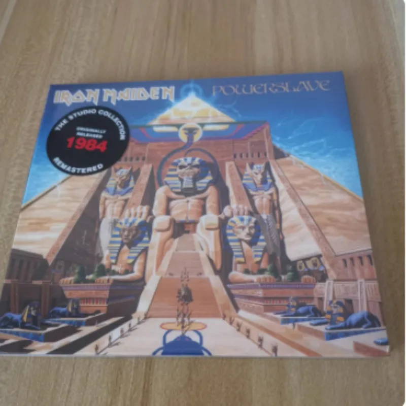 Álbum de Heavy Metal Iron Maiden, CD de Música Powerslave, Disco de Música, Cosplay, Walkman, Bandas Sonoras para Coche, Caja de Regalo, Colección de Música para Fiestas