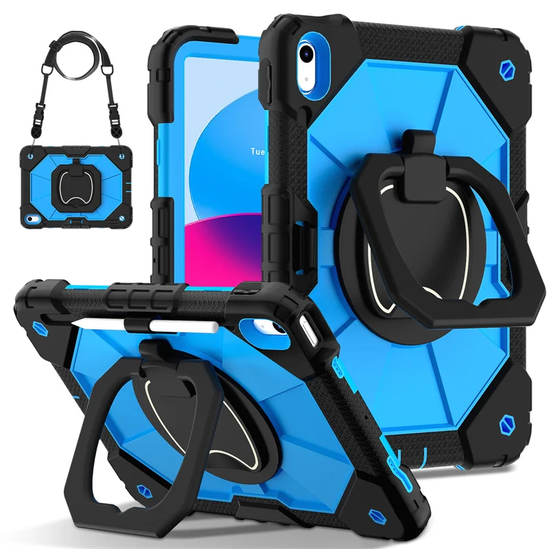 Für iPad A16 11. 10th 10,2 9th 8th 7th 9,7 6th Generation Fall Stoßfest Tablet Abdeckung Für iPad Air 7 6 5 4 10,9 3 Pro 11 Funda – Detail 18