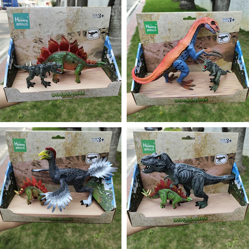 

Dinosaur Toy Simulation Animal Large Joint Movable Tyrannosaur Pterosaur Spinosaurus Boy Model Gift Box