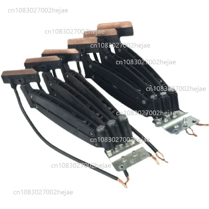 

Seamless trolley line Current collector 30A/60A/100A 3P/4P Crane 3-level 4-level trolley line Conductive track Carbon brush hd